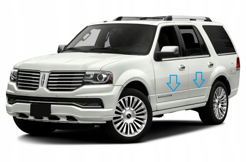 Lincoln Navigator 2003-2016 - Listwy chrom boczne drzwi chromowane zdjęcie 1