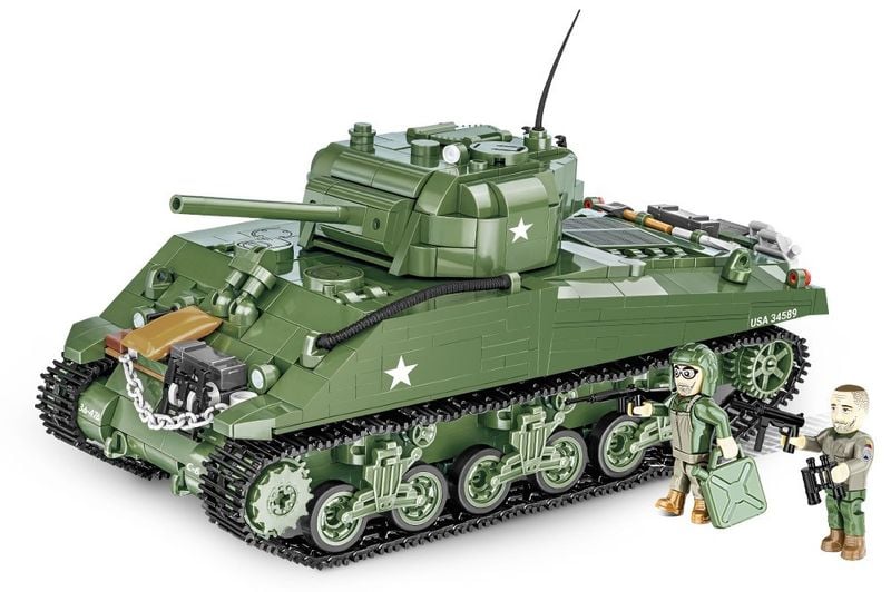 Klocki Historical Collection WWII M4A3 838 elementów zdjęcie 9