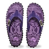 Gumbies japonki ISLANDER FLIP-FLOPS UNISEX PURPLE SIGNATURE 40