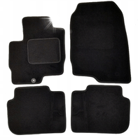 Dywaniki Welurowe Zestaw 4 sztuk Komplet do Mitsubishi Colt Z30 2004-2012