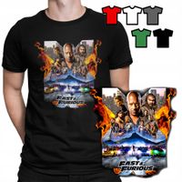 KOSZULKA T-SHIRT MĘSKI WZORY DO WYBORU - SZYBCY I WŚCIEKLI FILMY - XL