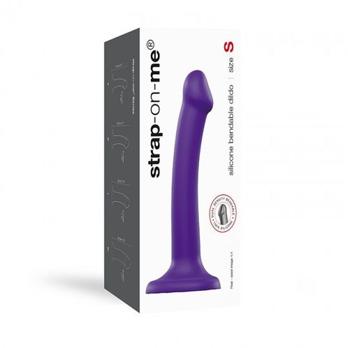 Silicone Bendable Dildo Double Density Purple S na Arena.pl