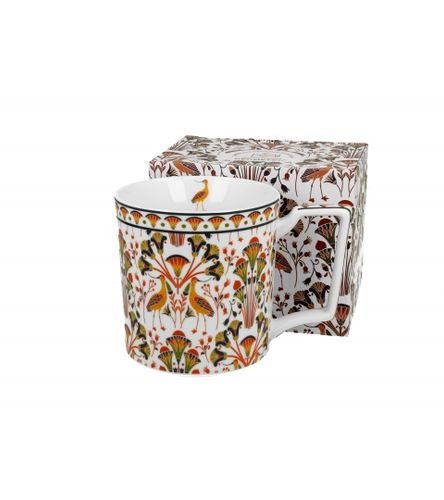 KUBEK PORCELANOWY DUŻY XXL DUO GEOMETRIC HERON 650 ML na Arena.pl