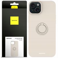 ETUI SILIKONOWE SPACECASE RING CASE OBUDOWA DO IPHONE 15 PLUS + SZKŁO