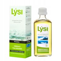 Tran Lýsi cytrynowo-miętowy islandzki OMEGA 3 DHA EPA witaminy A D E 240 ml