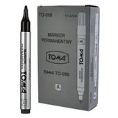 MARKER PERNAMENTNY TO-090 CZARNY TOMA