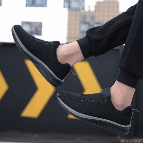 SPORTOWE BUTY ROBOCZE półbuty adidasy męskie BARDZO LEKKIE bez NOSKA LATO na Arena.pl