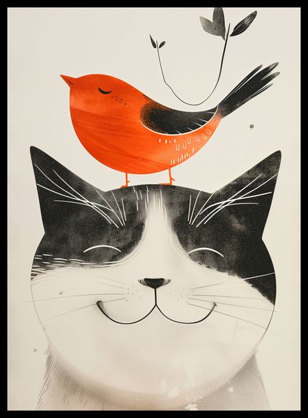 Plakat 40x55cm Pyzaty Przyjaciel zdjęcie 2