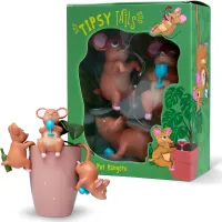 Zawieszki Ozdobne na Doniczki - Zabawne Myszki po Lampce Wina