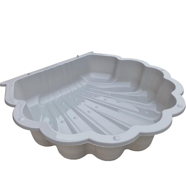 piaskownica plastikowa Shell 1 - szary zdjęcie 1