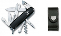 Scyzoryk Szwajcarski Victorinox Climber 1.3703.3 Czarny + etui
