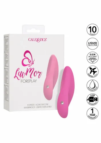calexotics luvmor foreplay - silikonowy masażer na palec, 10 trybow na Arena.pl