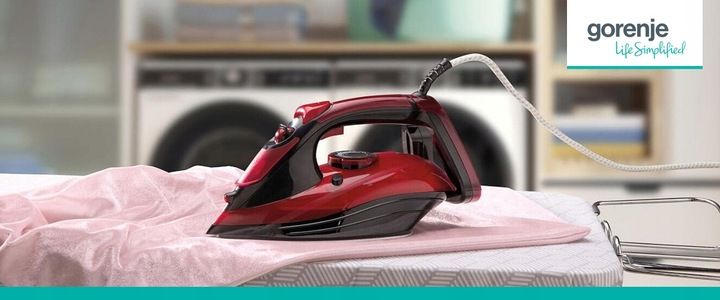 Żelazko Gorenje SIH2800BF 2800W Ceramiczna stopa Automatyczne wyłączanie zdjęcie 2