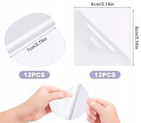 24x ŁATKA NAPRAWCZA NA NAMIOT MATERAC DMUCHANY PARASOL ŁATKI KEMPINGOWE