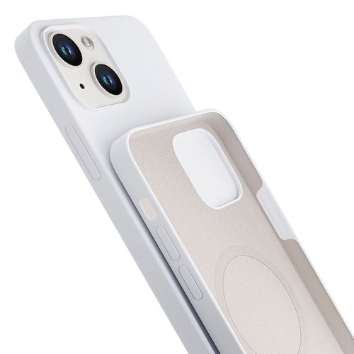 apple iphone 14 plus - 3mk hardy silicone magcase white na Arena.pl