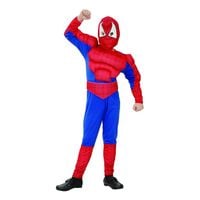strój dla dzieci spiderman rozm.120/130 pajęczyna