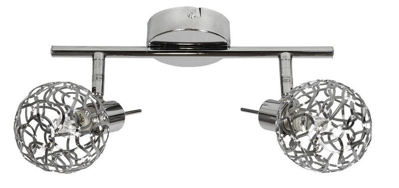 Puzzle listwa 2x40W G9 chrom zdjęcie 1