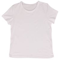 BAWEŁNIANA BLUZKA DEKOLT OKRĄGŁY DUŻE ROZMIARY OVERSIZE KOSZULKA T-SHIRT