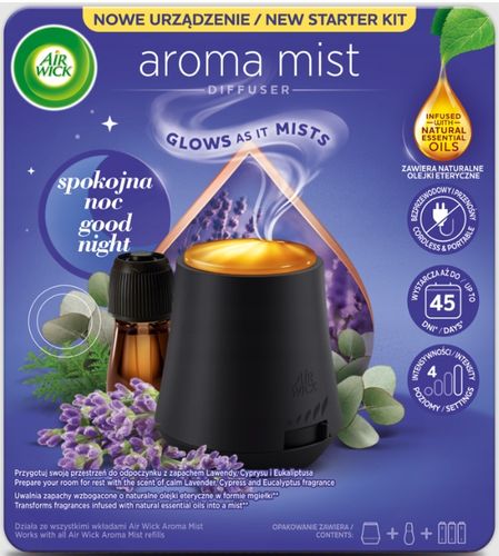 AIR WICK Aromatyczna Mgiełka Odświeżacz Powietrza Spokojna 20 ml Komplet na Arena.pl