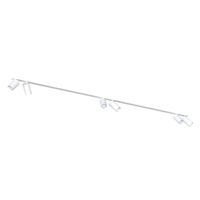 Podtynkowa lampa sufitowa Mono 7832 reflektorki na listwie białe