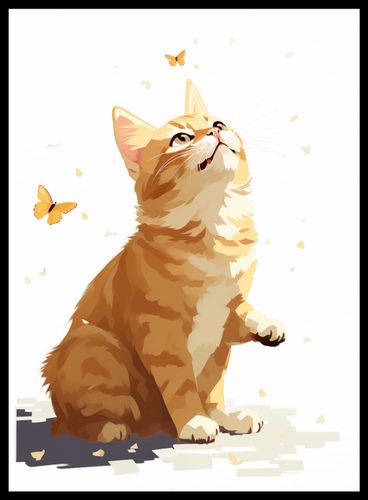 Plakat 40x55cm Motyle i Marzenia na Arena.pl