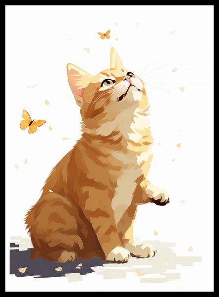 Plakat 40x55cm Motyle i Marzenia zdjęcie 2