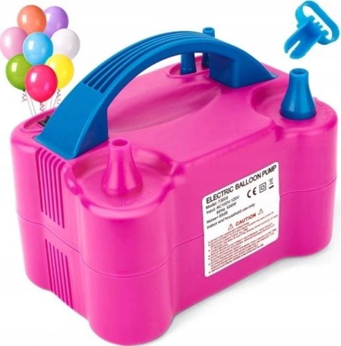 POMPKA ELEKTRYCZNA MOCNA DO BALONÓW 6xGRATIS MOCNA TAŚMA KROPKI na Arena.pl