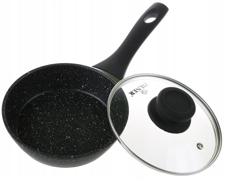 PATELNIA MARMUROWA GŁĘBOKA 16cm z Pokrywką 7711 zdjęcie 1