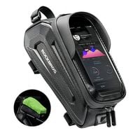 sakwa rowerowa na ramę pancerna z kieszonką na telefon nawigację 1.7l