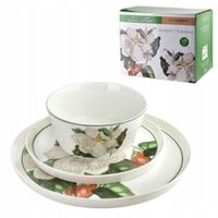 LEA TREE Komplet obiadowy 18części26cm obiad/21cm deser/15cm miska