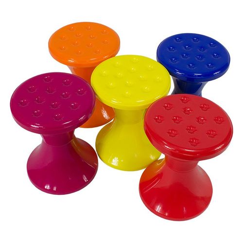 Krzesło krzesełko dziecięce taboret dziecięcy do ogrodu Pomarańczowe UC824008-02 na Arena.pl