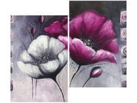 80X70CM MALOWANE MAKI DUO OBRAZ