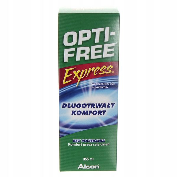 Płyn do soczewek Opti-free Express 355ml +pojemnik zdjęcie 7