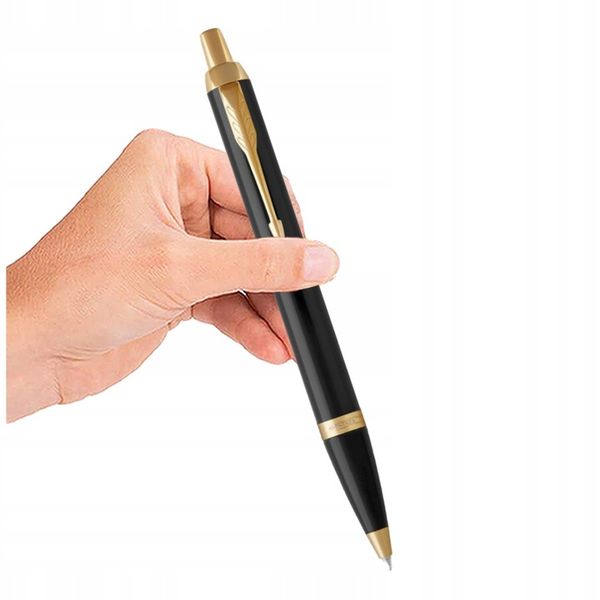 CZARNY DŁUGOPIS PARKER IM BLACK CT WKŁAD NIEBIESKI zdjęcie 8