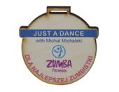 drewniany medal okolicznościowy, pamiątkowy, odznaczenie 8x8 cm 50szt