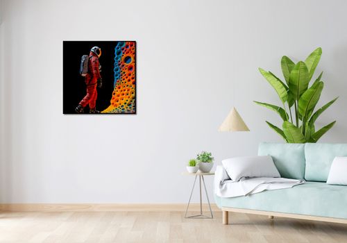 Plakat 70x70cm Eksplorator Nowych Światów na Arena.pl