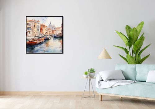 Plakat 80x80cm Wenecka Impresja na Arena.pl