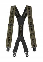 Szelki do spodni roboczych zielone Lahti Pro L9021200 mocne regulowane