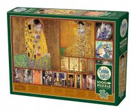 ŁADNE Puzzle Do Układania GUSTAV KLIMT Malarstwo Dla Młodzieży Gra LOGICZNA