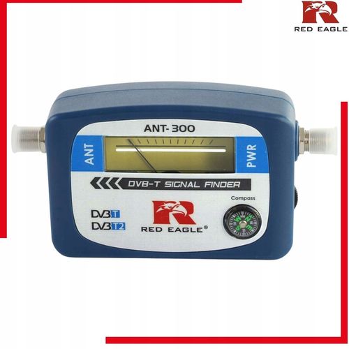 MIERNIK SYGNAŁU DVB T2 RED EAGLE ANT300 Z KOMPASEM PODŚWIETLENIE ETUI na Arena.pl