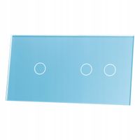 PANEL SZKLANY 1+2 (2 PUSZKI) - NIEBIESKI LIVOLO