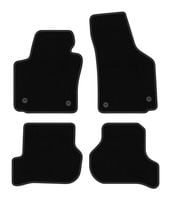 Dywaniki welurowe czarne BASIC Seat Leon II 2005-2012 hatchback