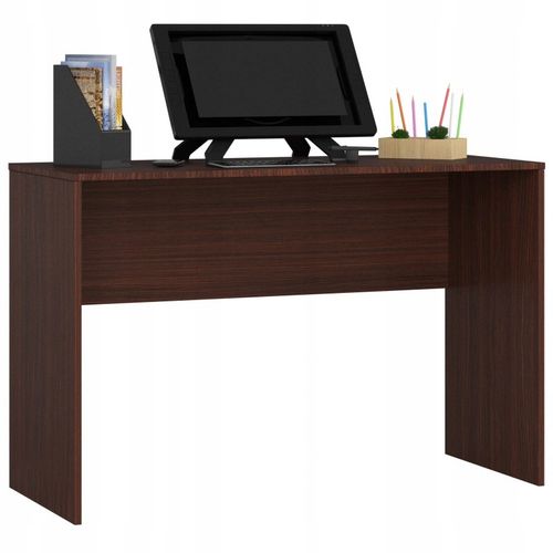 BIURKO KOMPUTEROWE 120cm WENGE WOLNOSTOJĄCE na Arena.pl