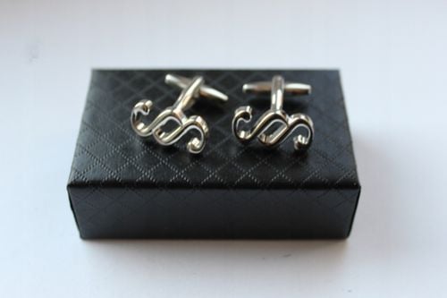 Spinki do mankietów EXC PARAGRAF Prezent dla Radcy Prawnika w pudełku na Arena.pl