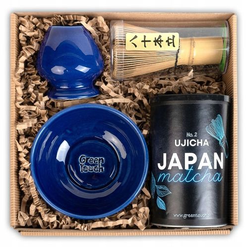 ZESTAW DO MATCHA JAPOŃSKA 80 G UJICHA CODZIENNA GREEN TOUCH CZARKA MIOTEŁKA na Arena.pl