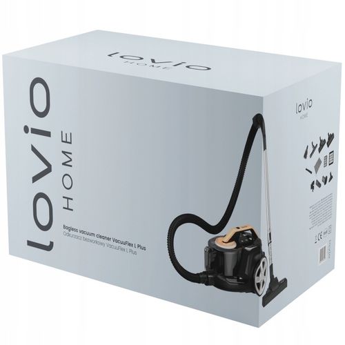Odkurzacz bezworkowy cyklonowy DOMOWY HEPA CICHY MOCNY 15w1 LOVIO na Arena.pl