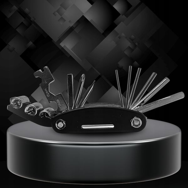 ZESTAW KLUCZY NARZĘDZI ROWEROWYCH MULTITOOL 16w1 zdjęcie 8