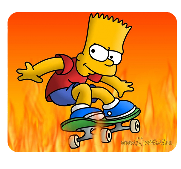 Podkładka pod myszkę Simpsonowie zdjęcie 1