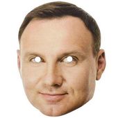 maska papierowa andrzej duda