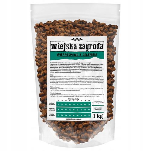 WIEJSKA ZAGRODA WIEPRZOWINA Z JELENIEM 1 KG na Arena.pl